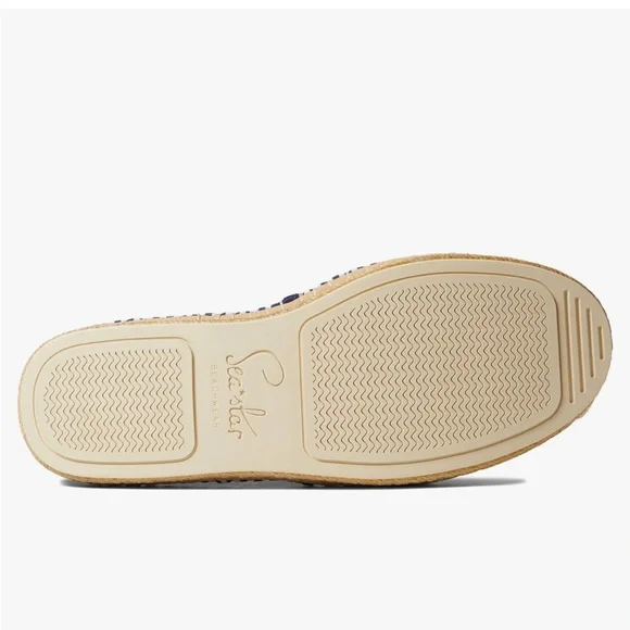 NEW💙🤍Sea Star Beachcomber Espadrille ShoesNavy/White Microstripe $109 onAmazon - Picture 3 of 8